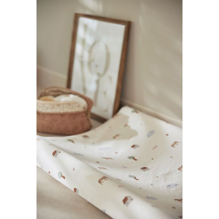 Housse matelas à langer - JOLLEIN - Éponge Rose Pâle - 50x70 cm - Pour bébé  dès la naissance rose - Jollein