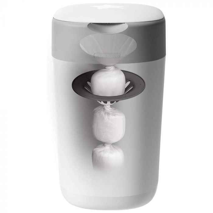 Tommee Tippee Poubelle à couches Twist & Click Advanced, 18