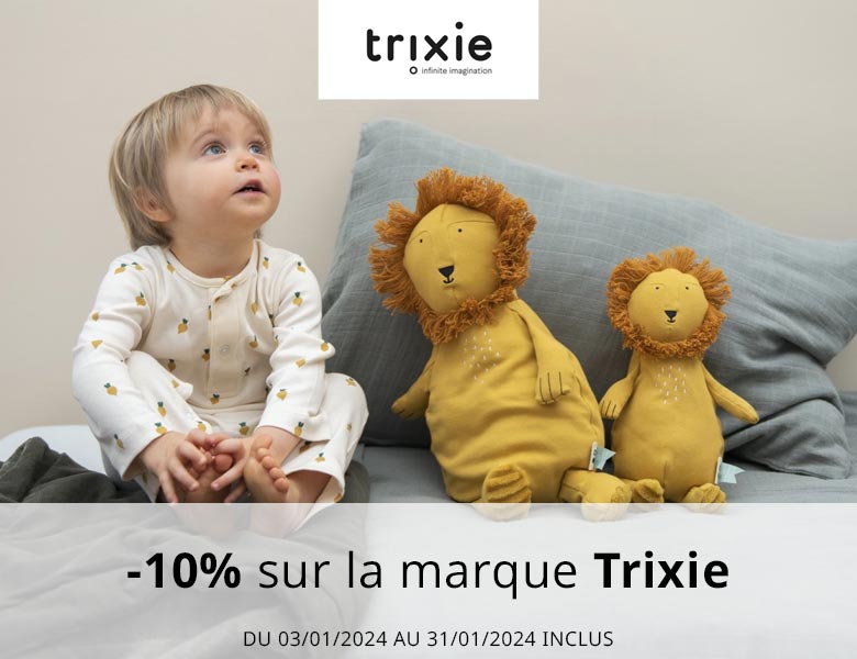 Trixie - Blocs à empiler en bois - Animaux - Le Petit Zèbre